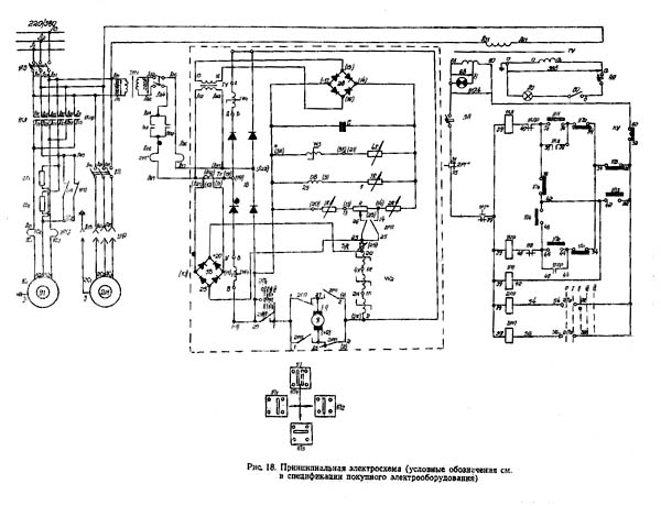 1604 Схема електрична токарно-гвинторізного верстата